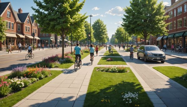 Espaces verts, transports en commun et animations locales